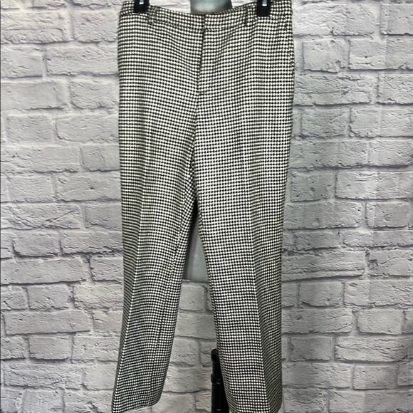 Ralph Lauren Pants - Vintage Ralph Lauren wool blend houndstooth trousers